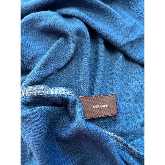 The Limited Blue Ruched Tunic Top M - Picture 6 of 6